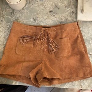 Suede shorts, fantastic condition